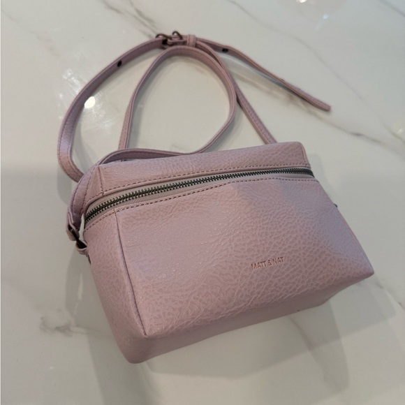 Matt & Nat Lavender Pink Crossbody Bag - Picture 2 of 5